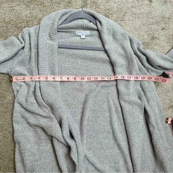 Cozy Gray Women's Cardigan - Picture 6 of 9
